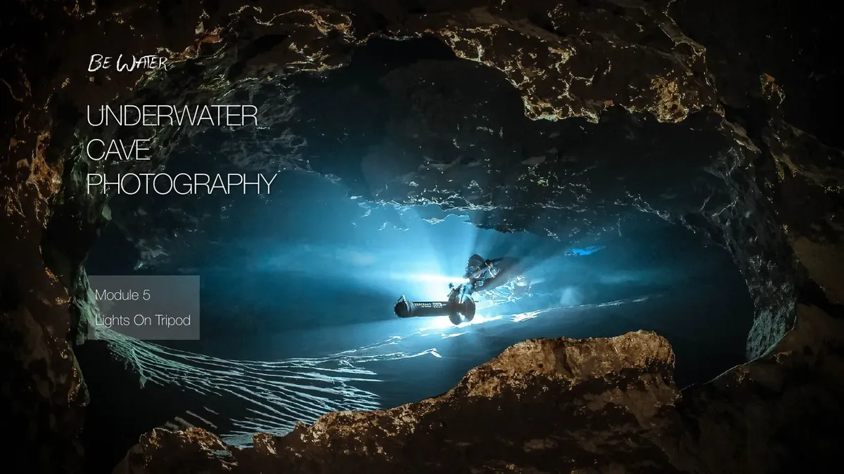 Underwater Cave Photography Masterclass course cover